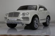Carrinho Elétrico Infantil Para Crianças Motorizado Bentley Bentayga - Branco