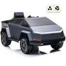 Carrinho Elétrico Infantil Unitoys Supertruck Prata 12V
