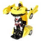 Carrinho Esportivo Transforma Robô C/ Controle Remoto