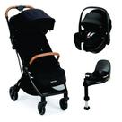 Carrinho Eva³ bebê conforto e base Isofix 360 Pro Maxi Cosi