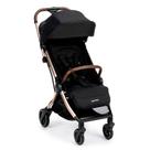 Carrinho Eva³ Maxi-Cosi 3 Posições (0 a 22kg) + Mosqueteiro + Quebra-Sol - Essential Black Champagne