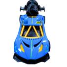 Carrinho foguete esportivo sai vapor e fumaça LED metal race