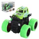 Carrinho Fricção 360 Graus Mini Truck Radicais 4x4 Verde