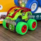 Carrinho Fricção Rotating Stunt carro 4x4 Giro 360º Miniatura com led
