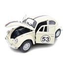 Carrinho Fusca Ferro Fricção Metal Miniatura Herbie 53 Cor C
