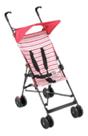 Carrinho Guarda Chuva Navy Multikids Baby Cinza Com Rosa Cinza com rosa / Cinza Com Rosa