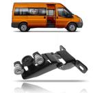 Carrinho guia meio porta correr ford transit longo 2009 a 2014 para vans passageiro