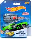 Carrinho Hot Wheels Chave Lançadora Radical Verde - Fun Divirta-se (40774)