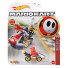 Carrinho hot wheels mario kart shy guy - mattel grn25/gbg25