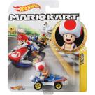 Carrinho hot wheels mario kart toad sneeker - mattel gbg30/gbg25