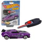 Carrinho Hot Wheels Roxo C/ Chave Lançadora Radical - Fun