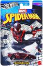 Carrinho Hot Wheels Silver Série Miles Morales Mattel GDG83