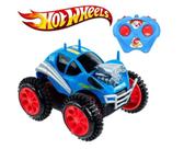 Carrinho Hot Whees De Controle Remoto Turbo Tumbling Capota Diante Dos Obstáculos Carrinho Hot Whees De Controle Remoto Turbo Tumbling Capota Diante Dos Obstáculos