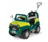 Carrinho Infantil De Passeio Empurrador Com Pedal Diipi Calesita Verde