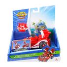 Carrinho Lançador do Avião Jett Giratório - Super Wings
