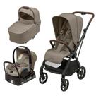 Carrinho Leona² com moisés Sense, Citi2 e base SEM ISOFIX cor Twillic Truffle Maxi Cosi Carrinho Leona² com moisés Sense, Citi2 e base SEM ISOFIX cor Twillic Truffle Maxi Cosi
