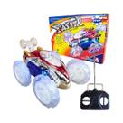 Carrinho Maluco Gira 360º De Controle Remoto Com Luzes Led