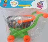 Carrinho - Mercado Baby Line - Laranja BSTOYS