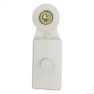 Carrinho Mini P/ Porta Correr Roldana Concava 1126mc Branco Carrinho Mini P/ Porta Correr Roldana Concava 1126mc Branco