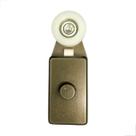 Carrinho Mini P/ Porta Correr Roldana Concava 1126mc Bronze