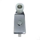 Carrinho Mini P/Porta Correr Roldana Concava 1126mc Cromado