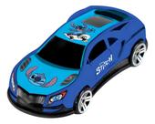 Carrinho Mini Veículos De Metal Pull Back Stitch skate Azul Candide