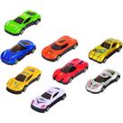 Carrinho Mini Velozes Esportivos com 5 Unidades