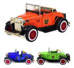 Carrinho Miniatura Antigo Calhambeque Clássicos Abre Porta