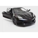 Carrinho Miniatura Chevrolet Corvette 2021 Escala 1/36 Kinsmart (Preto) Carrinho Miniatura Chevrolet Corvette 2021 Escala 1/36 Kinsmart (Preto)