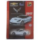 Carrinho Miniatura Corvette Branco 2017 Chevrolet Metal