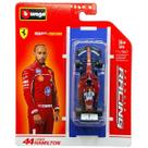 Carrinho Miniatura F1 2025 Ferrari SF25 44 Hamilton 1/64