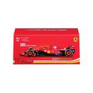 Carrinho Miniatura Formula 1 Sainz com Capacete SF24 1:43