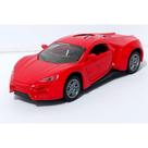 Carrinho Miniatura Lykan Abre Porta Fricção Metal Escala 1:32(Vermelho) Carrinho Miniatura Lykan Abre Porta Fricção Metal Escala 1:32(Vermelho)