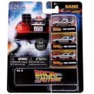 Carrinho Miniatura Nano Hollywood Rides de Volta para o Futuro 1/65