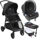 Carrinho Moises Bebe Conforto Base ISOFIX Burigotto Lui 22 Grafite Carrinho Moises Bebe Conforto Base ISOFIX Burigotto Lui 22 Grafite