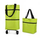 Carrinho Multiúso Dobrável Com Rodas Bolsa Compras Mercado 10kg Verde Carrinho Multiúso Dobrável Com Rodas Bolsa Compras Mercado 10kg Verde