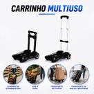 Carrinho Multiuso IDEA, Leve e Fácil de Transportar, Estrutura Durável, Dobrável, Capacidade de Carga até 40Kg, Compacto, Prático, Alça Ajustável Carrinho Multiuso IDEA, Leve e Fácil de Transportar, Estrutura Durável, Dobrável, Capacidade de Carga até 40Kg, Compacto, Prático, Alça Ajustável