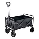 Carrinho Multiuso Praia Camping Dobrável Suporta 100kg Carga Roller