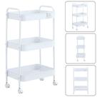 Carrinho Organizador Multiuso Gala Rodinhas Branco