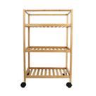Carrinho Organizador Naturale Bambu - ACASA