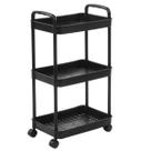 Carrinho Organizador Slim 3 Prateleiras Multiuso Pratico - Carrinho Organizador Slim 3 Prateleiras Multiuso Pratico -