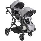 Carrinho para 2 crianças - Pair - Melange Cinza (Kiddo)