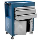 Carrinho para Ferramentas Azul com 2 Portas 3 Gavetas C06 Fercar