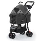 Carrinho para passeio pet Preto