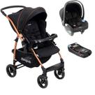 Carrinho Passeio Bebe Conforto Base Burigotto Rio K Preto Cobre