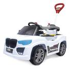 Carrinho Passeio E Pedal Bm Car Branco Maral Cor:Branco