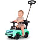 Carrinho Passeio Infantil Empurrador Criança Bebê Andador Rosa, Verde
