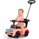 Carrinho Passeio Infantil Empurrador Criança Bebê Andador Rosa, Verde
