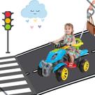 Carrinho Passeio Menina menino infantil Quadriciclo De Empurrar Presente Carrinho Passeio Menina menino infantil Quadriciclo De Empurrar Presente