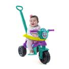 Carrinho Passeio Triciclo Motoca Empurrador Proteção Criança Baby Dog Roxo Cód. 1736 - Kendy
